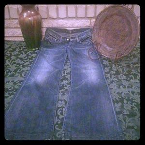 A PAIR OF 7 for ALL MANKIND JEANS...28 waist